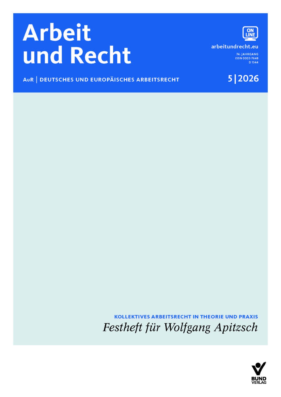 aktuelle Ausgabe