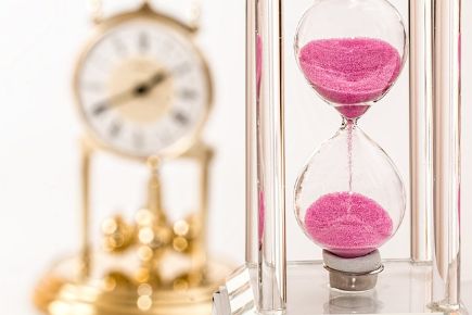 Zeit Termin Uhr Sanduhr Arbeitszeit Stundenglas hourglass