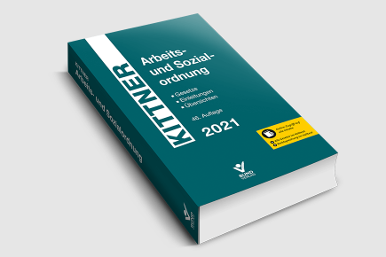 Kittner 2021 Arbeits- und Sozialordnung Cover 3D