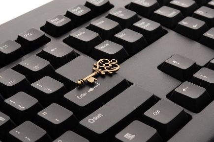 Tastatur Schlüssel Datenschutz