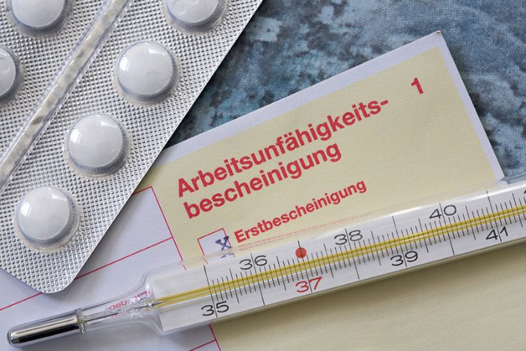 AU, Arbeitsunfähigkeit, Krankheit