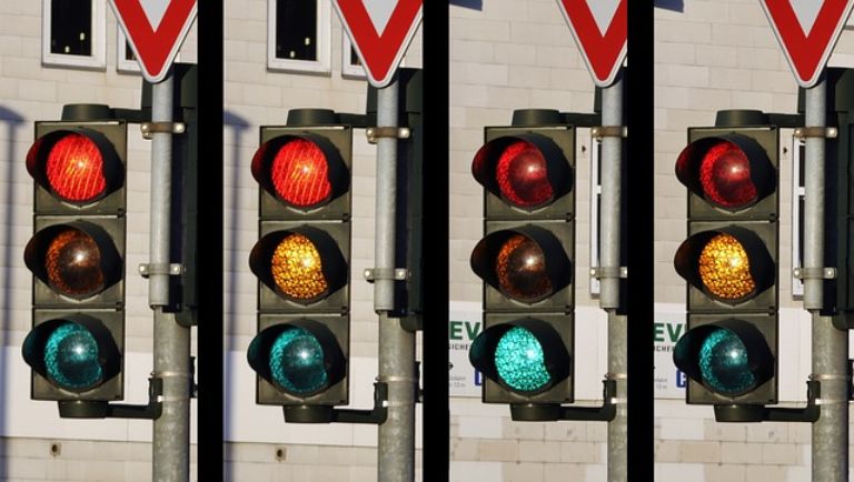 Ampel Verkehrsampel Politik Koalition