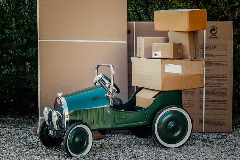 Paket Paketdienst Verpackung Transport